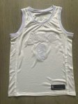 NBA 8 Kobe Bryant Lakers authentique Maillot all blanc